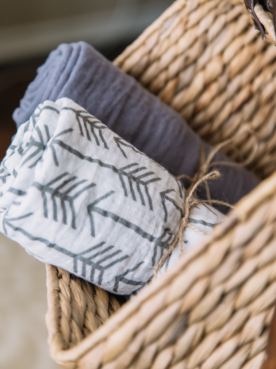 Muslin Blanket Set (Arrows)