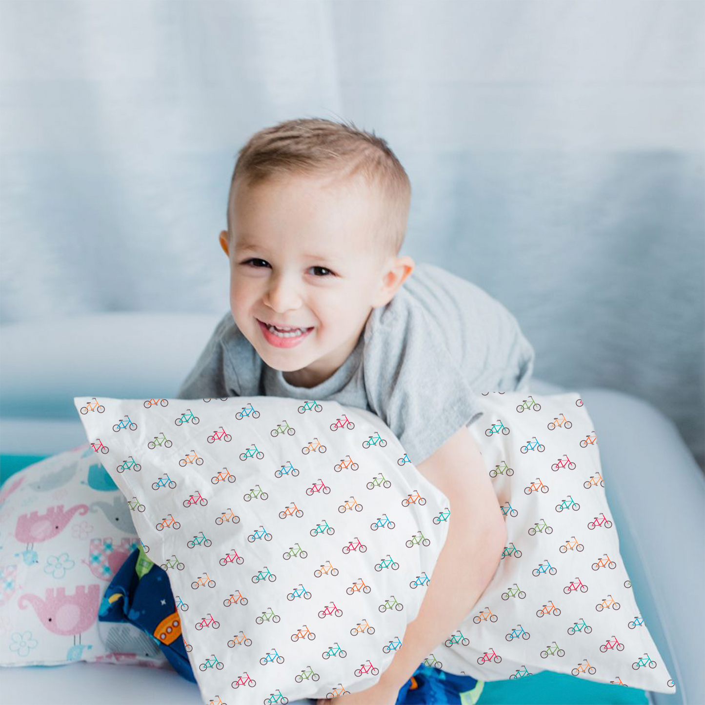Cotton Pillowcase | Bicycles