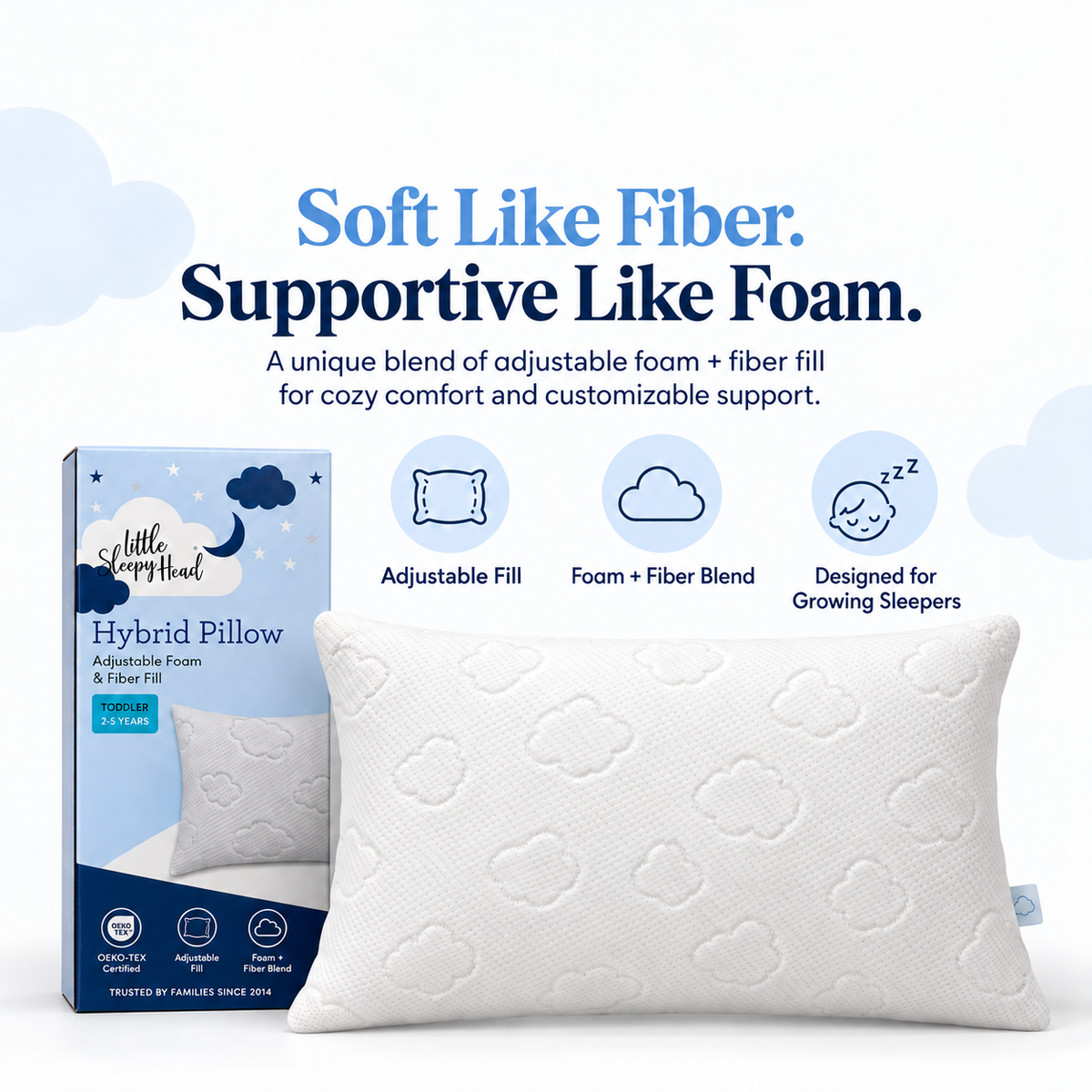 Hybrid Adjustable Pillow