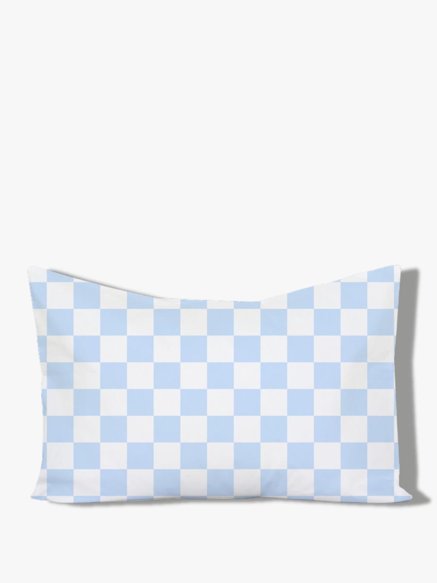 Pillow Bundle | Checkers Baby Blue