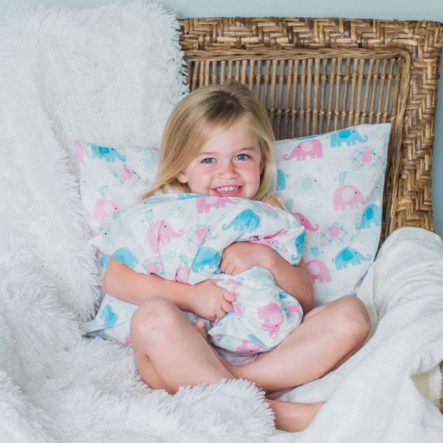 Pillow Bundle | Elephants Pastel