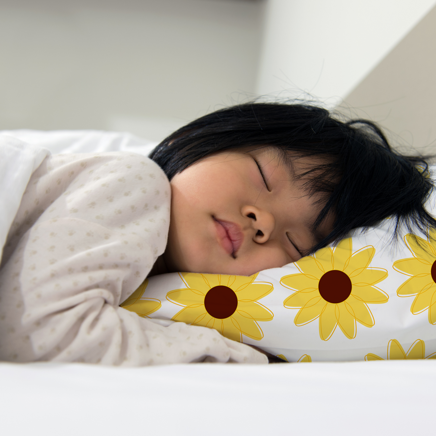 Cotton Pillowcase | Sunflowers