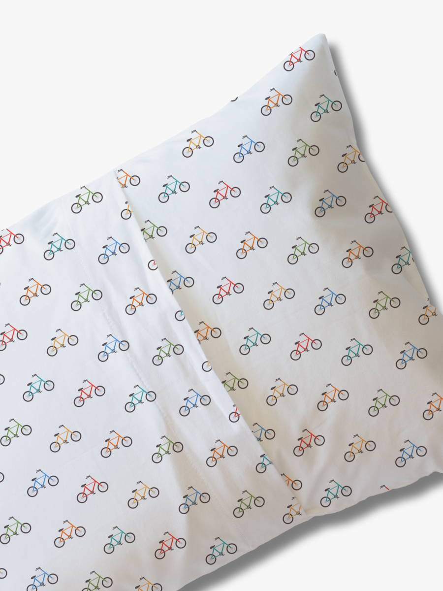 Cotton Pillowcase | Bicycles