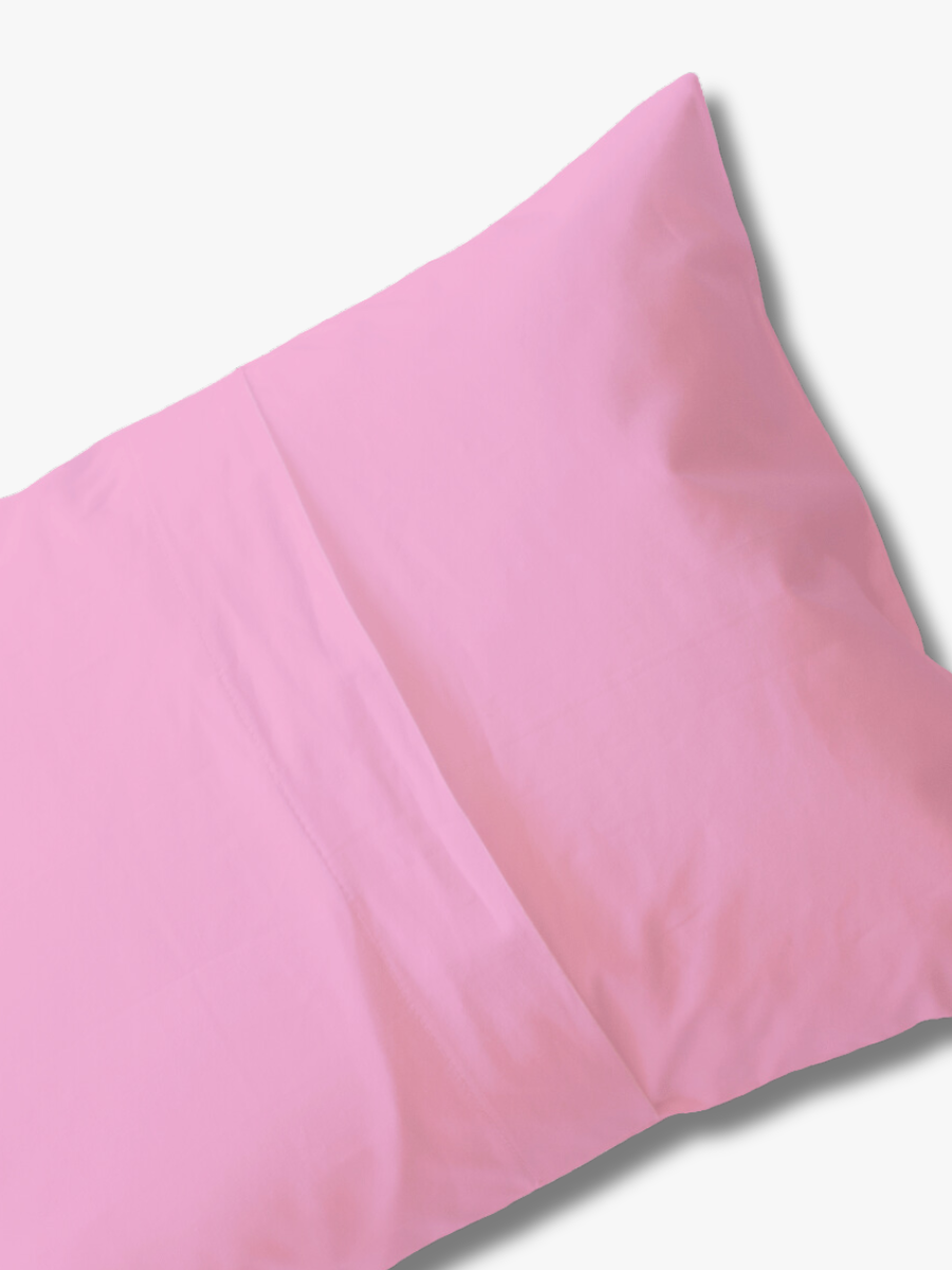 Cotton Pillowcase | Pink