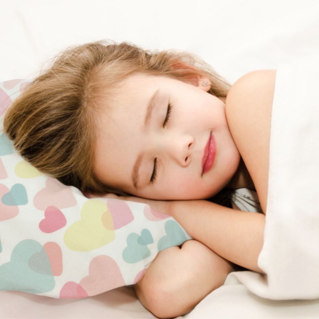 Cotton Pillowcase | Candy Hearts