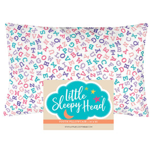 Cotton Pillowcase | Alphabet Cotton Candy