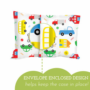 Cotton Pillowcase | Trucks N Cars