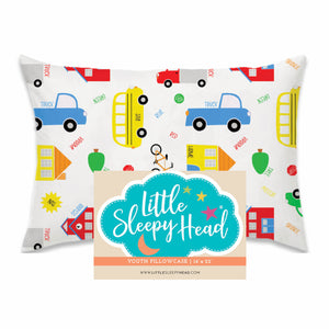 Cotton Pillowcase | Trucks N Cars