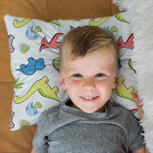 Pillow Bundle | Dinosaurs White