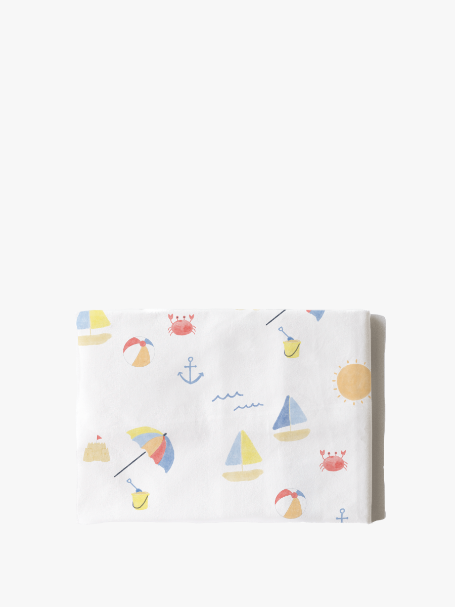 Cotton Pillowcase | Beach Days