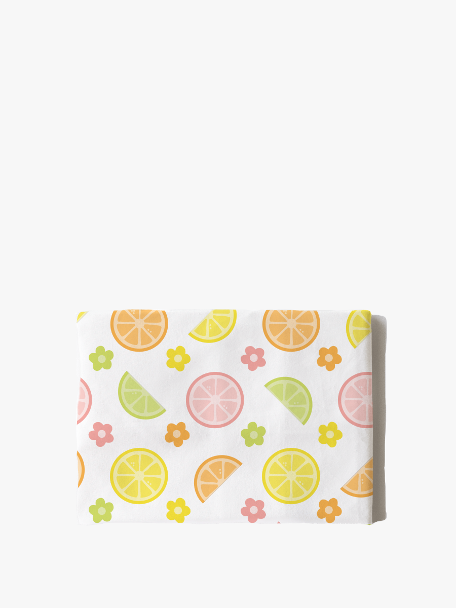 Cotton Pillowcase | Citrus Blossom