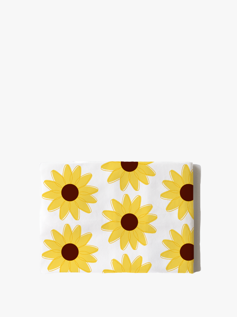 Cotton Pillowcase | Sunflowers