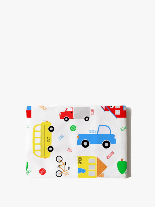 Cotton Pillowcase | Trucks N Cars