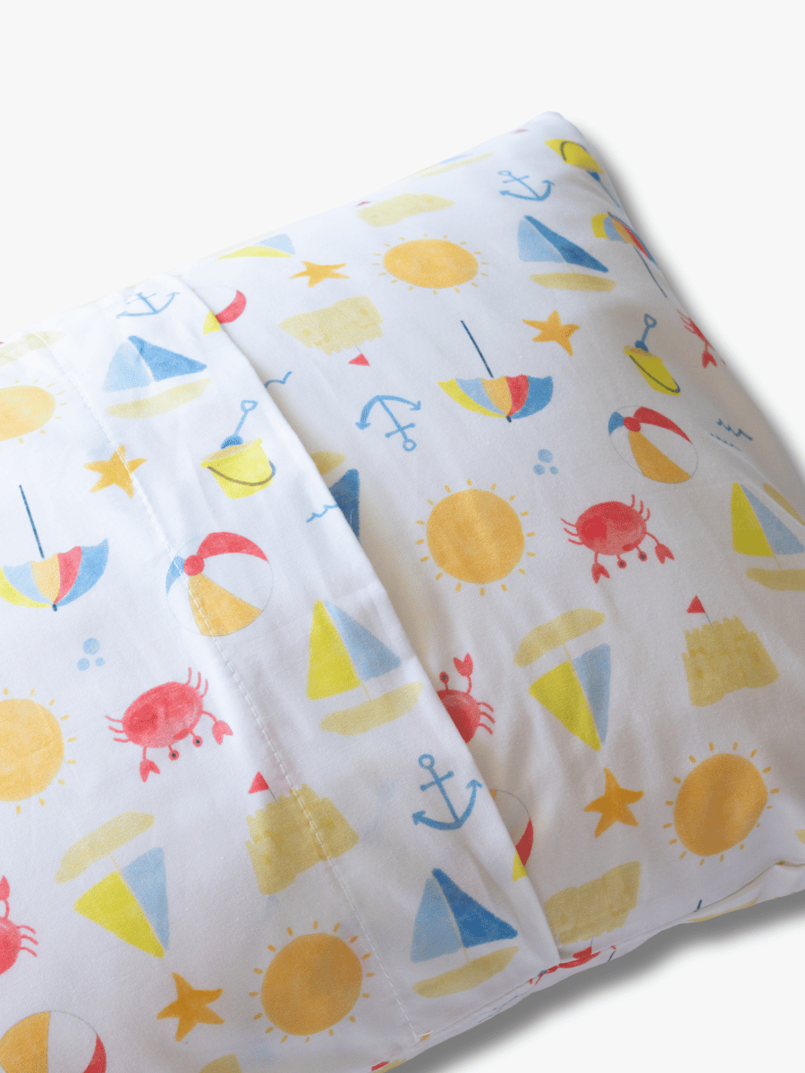 Cotton Pillowcase | Beach Days