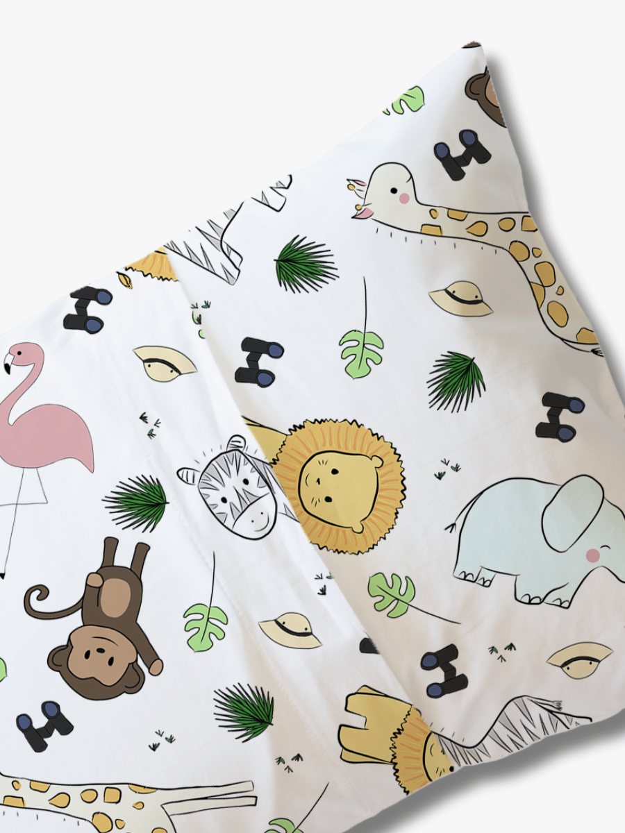 Cotton Pillowcase | Safari