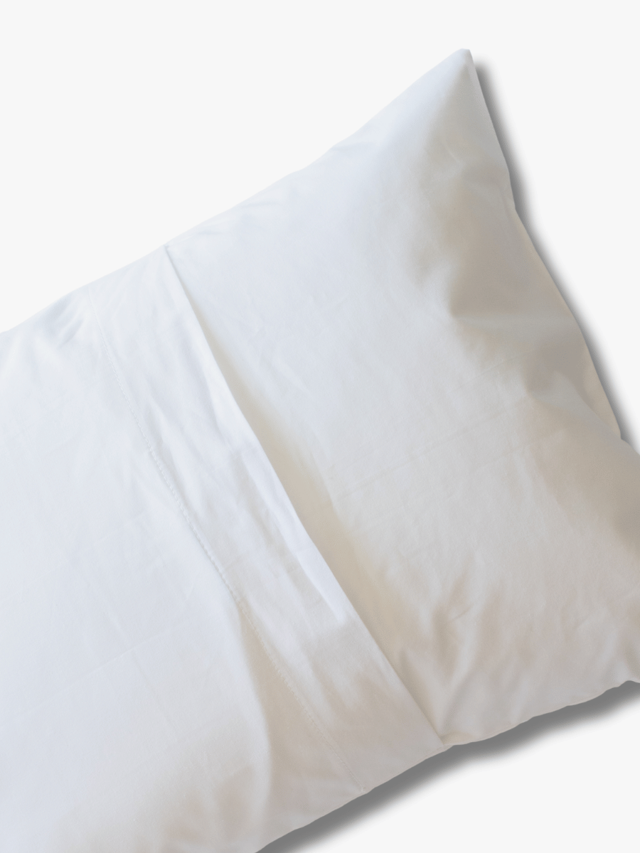 Cotton Pillowcase | White