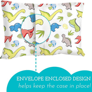 Pillow Bundle | Dinosaurs White