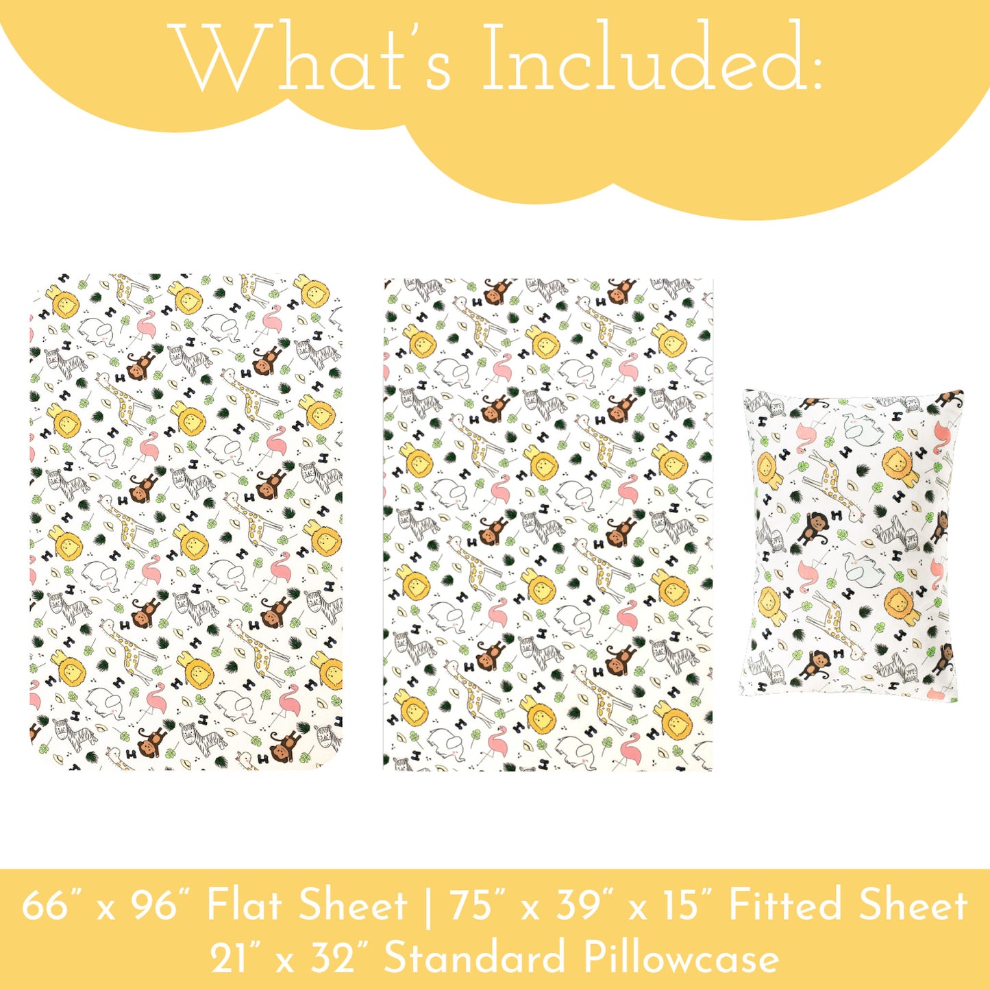 Twin Sheet Set | Safari