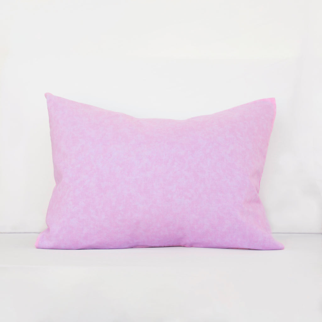 Cotton Pillowcase | Pink Marble